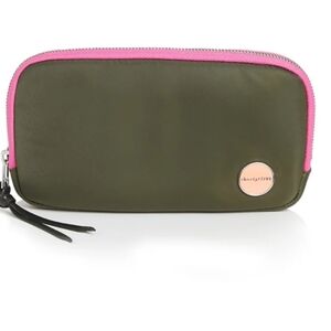 SHORTLY LOVE GRAY AND PINK WALLET